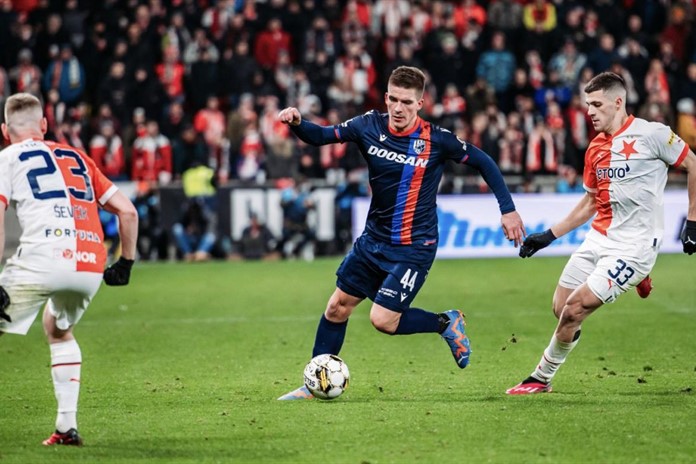 Prokletí Edenu Plzeň neprolomila. Na Slavii vedla, nakonec ale těsně padla