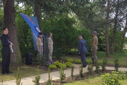 Členové Aeroklubu Plzeň Letkov a Československé obce legionářské...