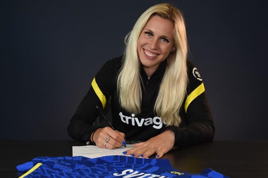 Titul s Chelsea. Teď jen dát do kupy koleno, přeje si fotbalistka Kateřina Svitková