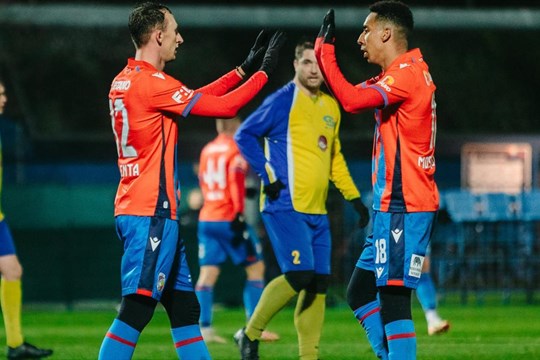 Fotbalisté Plzně si zastříleli proti diviznímu Sencu Doubravka