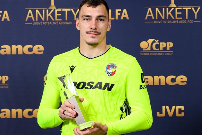 Viktoria Plzeň sbírala ocenění. Nejlepším brankářem ligy Jedlička, mezi záložníky Šulc