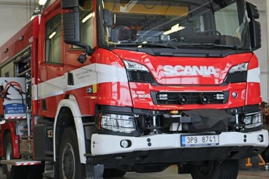 V Koperníkově ulici v Plzni vypukl požár