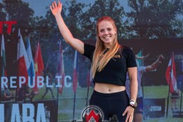 Klára Lokajíčková z Plzně vybojovala stříbro na mistrovství světa...