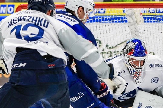 Hokejisté Plzně na vedoucí Kometu nestačili, z Brna odjíždí bez bodů