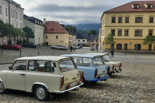 Veteráni se v sobotu proháněli Šumavou