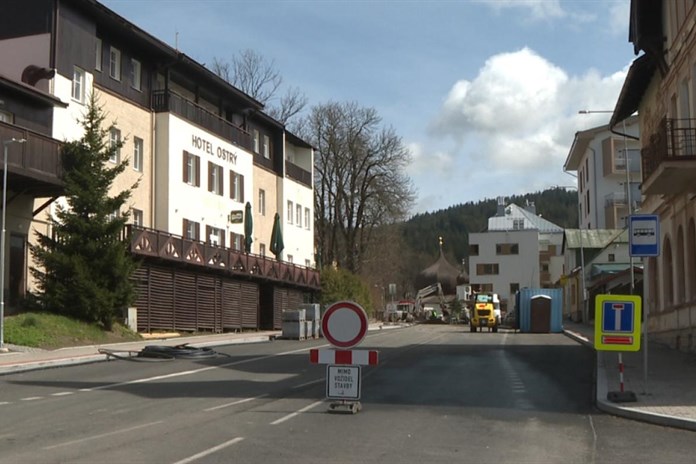 Železná Ruda je opět rozkopaná