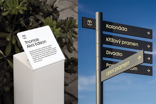 Mariánské Lázně mají nový vizuální styl, odráží emoce i wellbeing