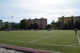 Začíná rekonstrukce sportovního areálu Jižní v Rokycanech. Práce...