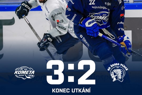 Indiáni smazali v Brně dvoubrankové manko, nakonec ale padli v prodloužení