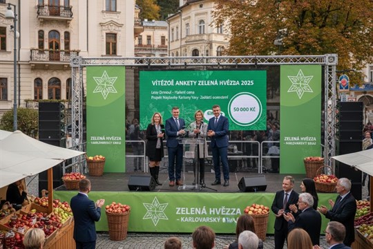 Anketa Zelená hvězda startuje. Kraj ocení výjimečné počiny v ochraně životního prostředí