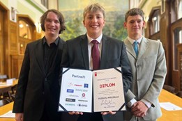 Student z Domažlic se prosadil v celostátní soutěži. Obsadil druhé...