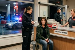 Přepadla benzínku v Plzni, pak na sebe sama zavolala policii. Nejzdvořilejší lupička v Česku už zná trest!