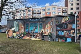 Nechte se ošálit: Projekt TrafoArt mění šedé trafostanice v optické iluze