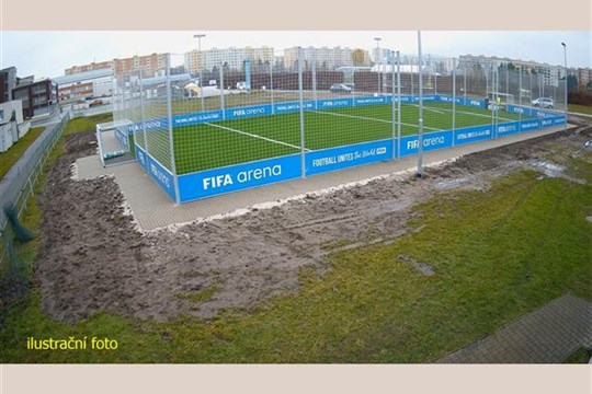 Místo pro sport i volný čas: V Klatovech může vzniknout moderní hřiště pod záštitou FIFA