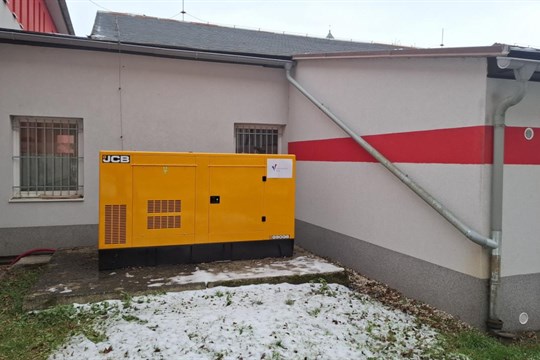 Modernizace záchranného systému v Chodově: Nový zdroj energie je v provozu