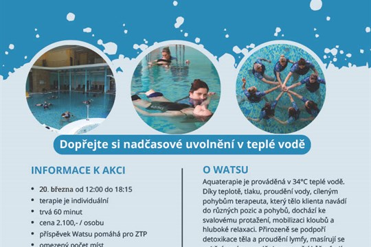 Zažijte stav beztíže v Konstantinových Lázních. Den Watsu vám vrátí energii i vnitřní klid