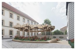 Svatební dvorek v srdci Klatov: Rekonstrukce radničního nádvoří...