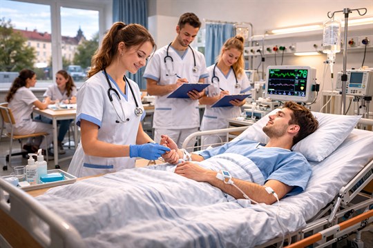 Konec nedostatku sester? Karlovarský kraj si stipendii pojišťuje nové zdravotníky