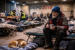 Před mrazem pod střechu: nouzové centrum v Plzni už pomohlo stovkám lidí