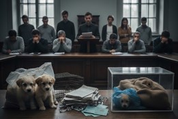 Nemocná štěňata končila v popelnicích. Organizovaná skupina...