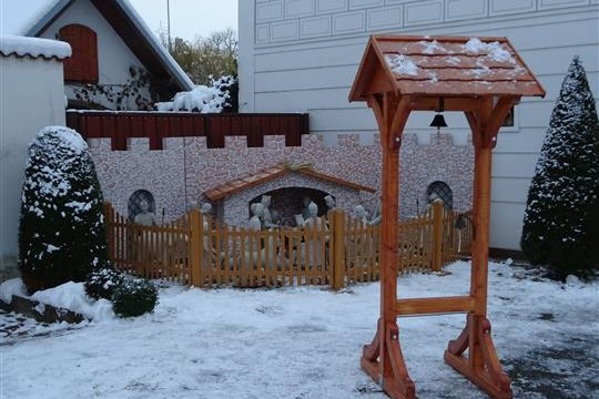 Kouzlo Vánoc v Rokycanech: Betlém místního rodáka je zpět 